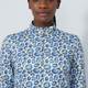 Daily Sports Water Leo Peached Half Neck Long Sleeve Mock