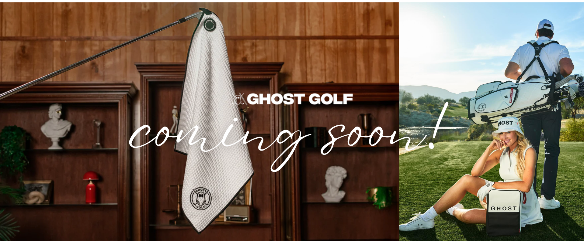 GHOST GOLF BAGS, TOWELS & GLOVES