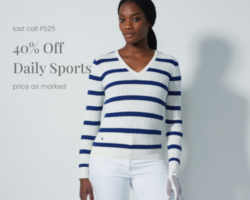 40% Off Daily Sports Pre-Spring 2025