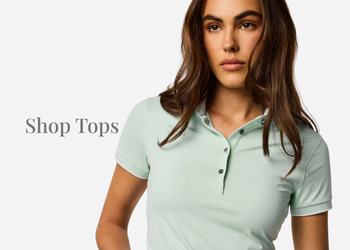 Women's Golf Tops & Polos