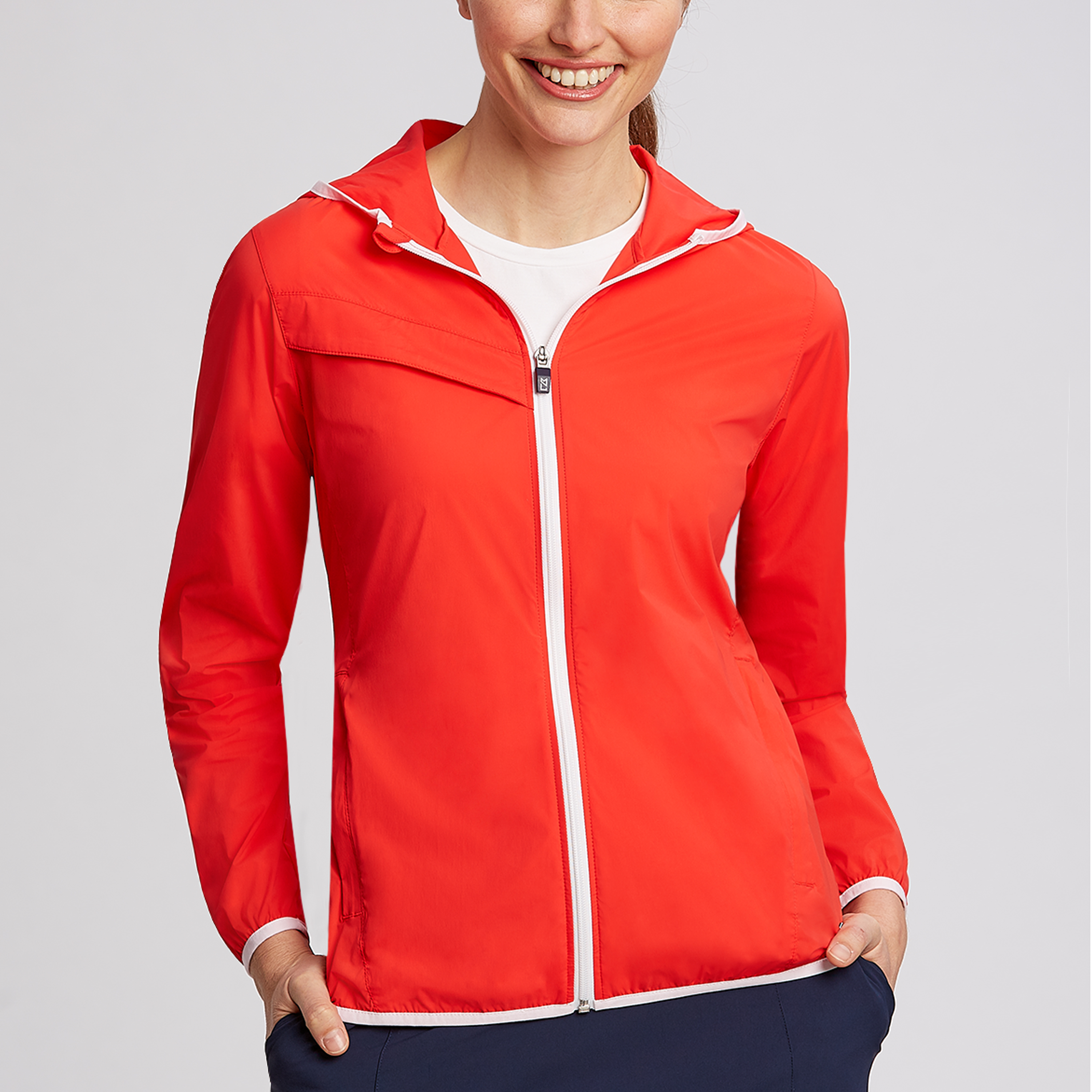 Cutter & Buck Ladies Breaker Hooded Jackets | Golf4Her