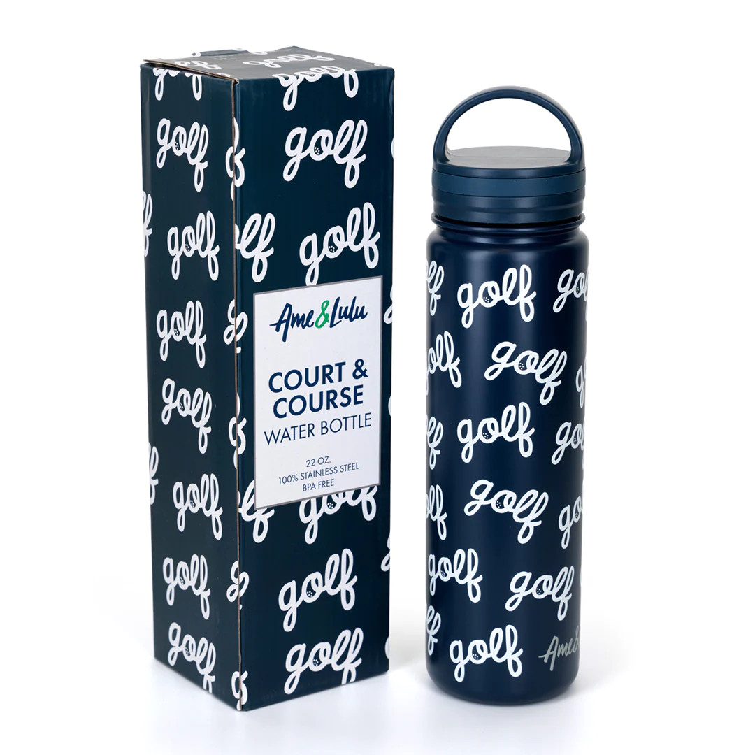 Ame and Lulu Court & Course Water Bottle - The Tennis Shop