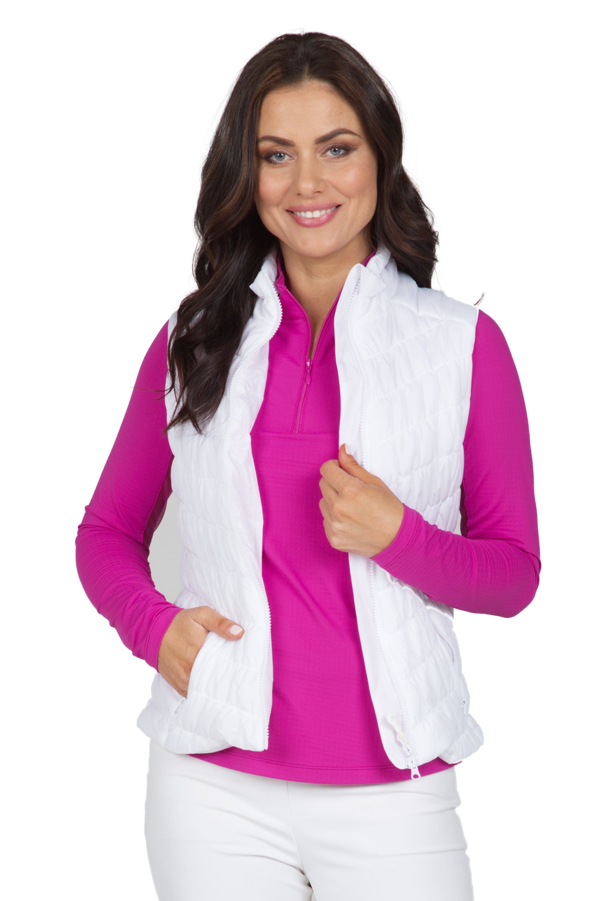 【美品】H BEAUTY&YOUTH QUILTED VEST H BEAUTY&YOUTH NYLON QUILTED VEST BLACK メンズ