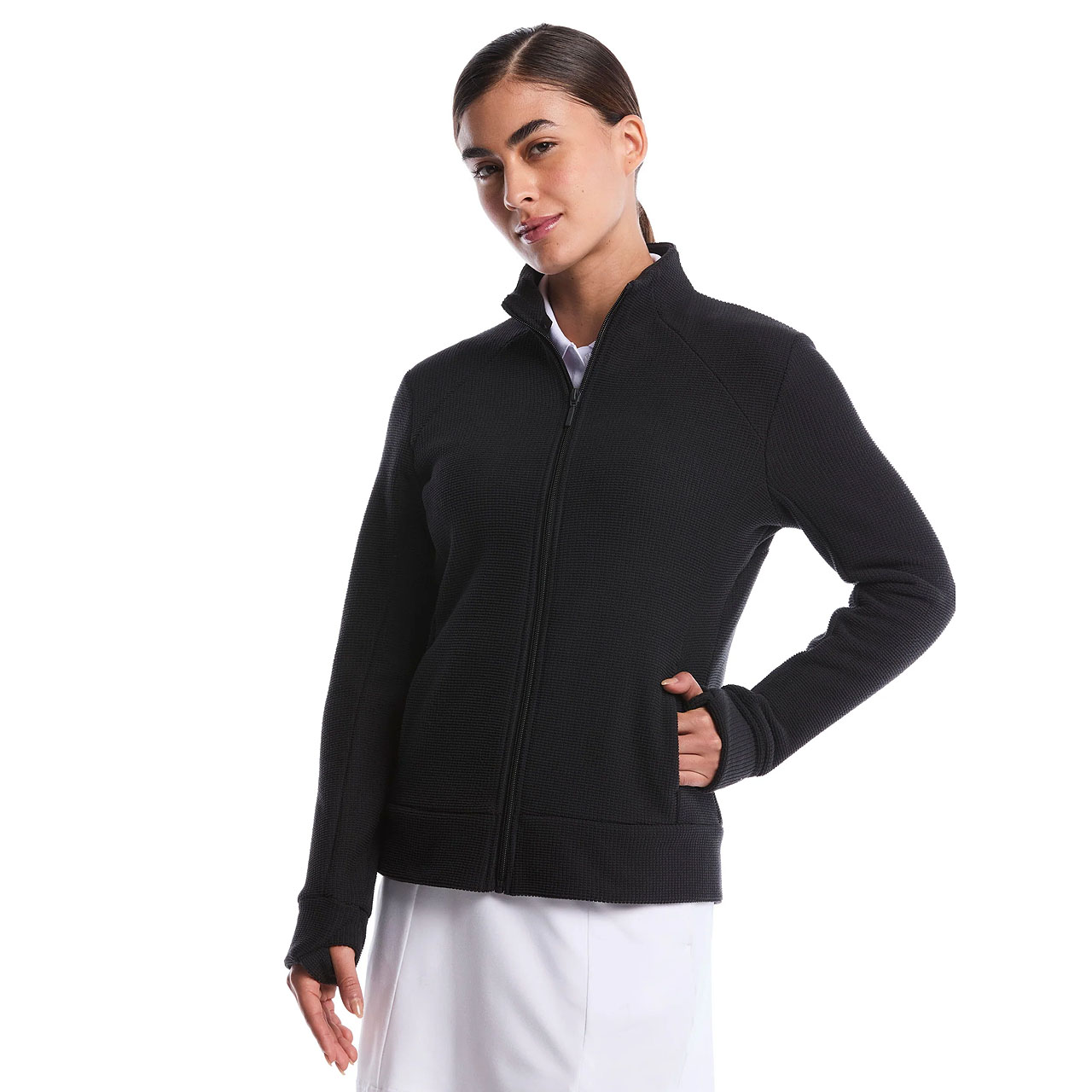 Callaway Textured Waffle Knit Jacket | Women's Golf