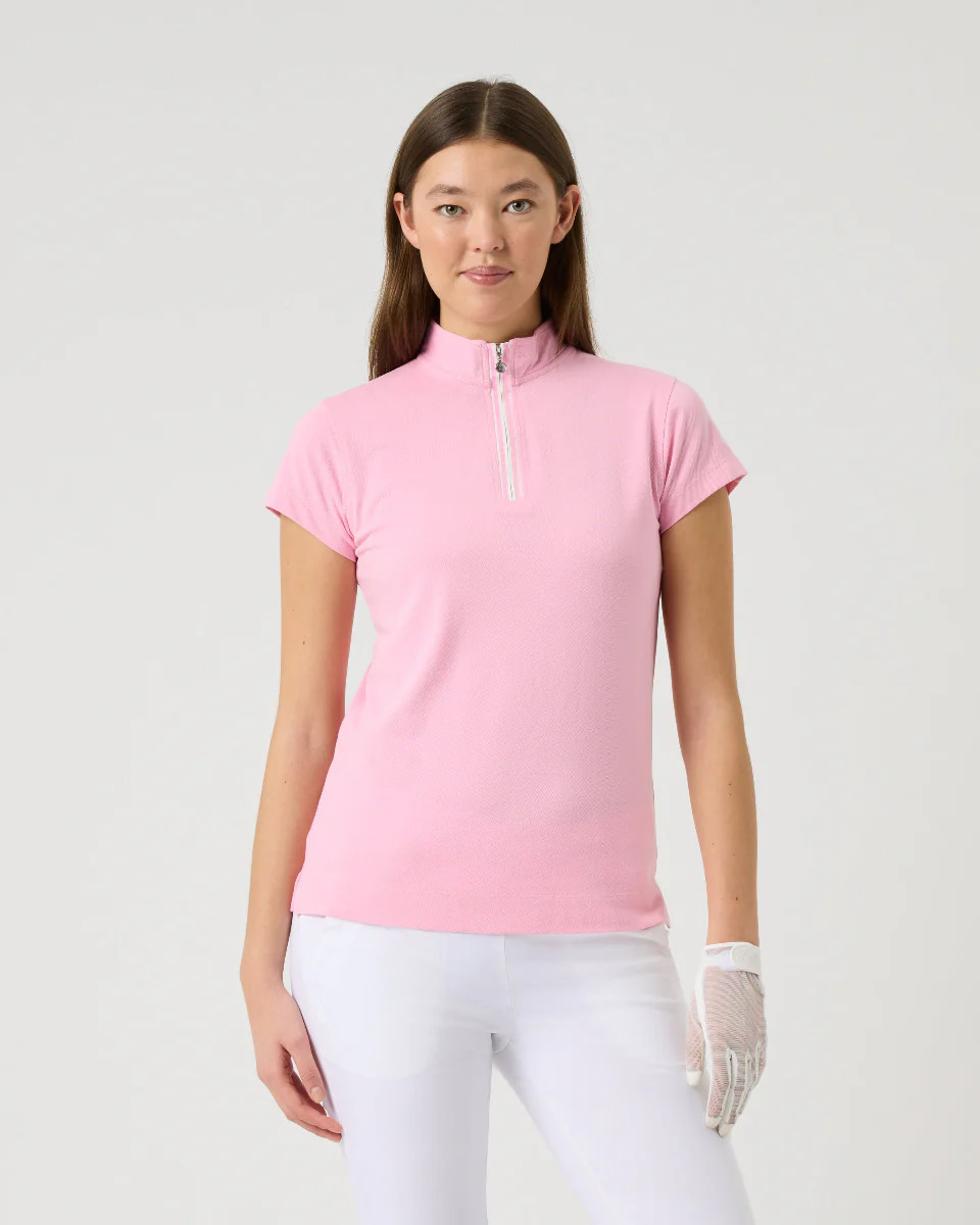 DS Kim Short Sleeve Golf Polo | Cotton Pique