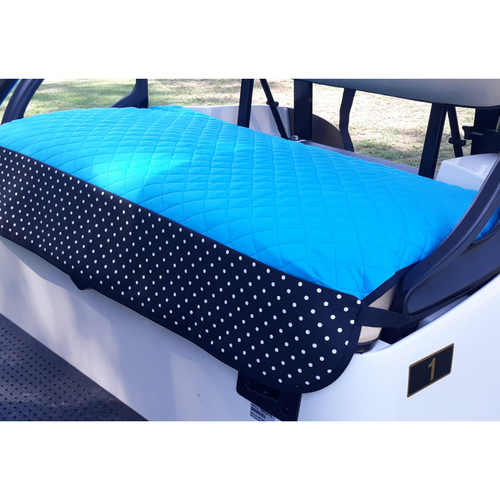 Golf Seat Cushion Cover, Golf Cart Seat Towel/blanket With Flowers Style,  Breathable Dustproof Seat Cover, Golf Cart Seat Cover, Soft Cushion - Temu