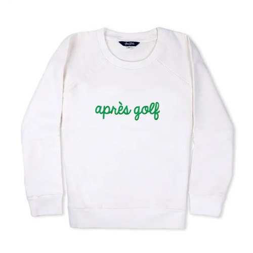 Chp/ Golf AMATEUR CREW SWEAT ホワイトL LoveAllSweatshirtApresGolfnewi