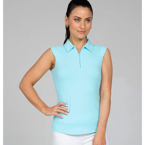 IBKUL Sleeveless Sun Polo | Golf4Her