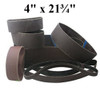 4x21-3/4 Aluminum Oxide Sanding Belts | Abrasive Belts