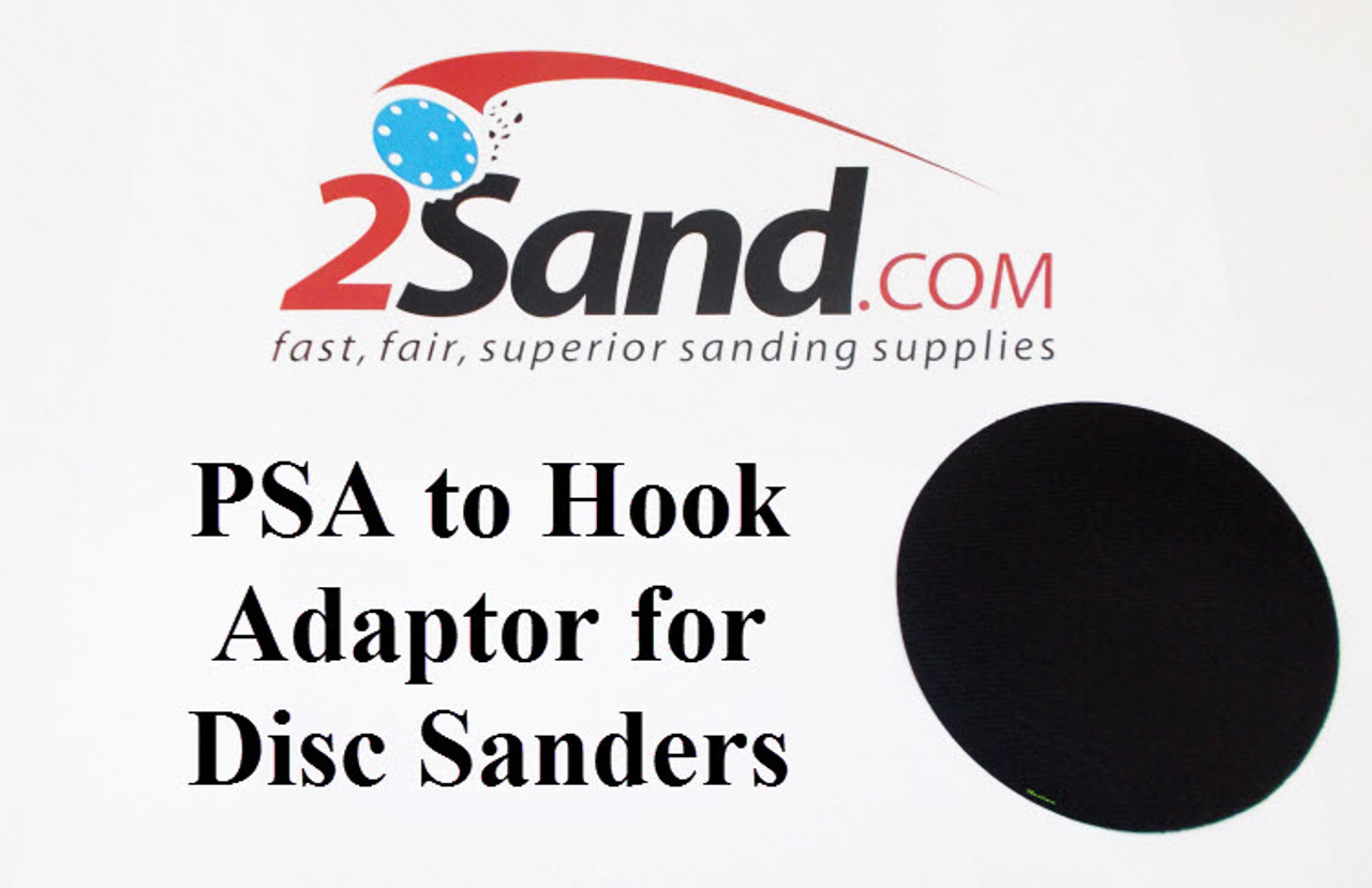 2SAND PSA to Hook Adapter for Disc Sanders Adapter for Sanding Discs