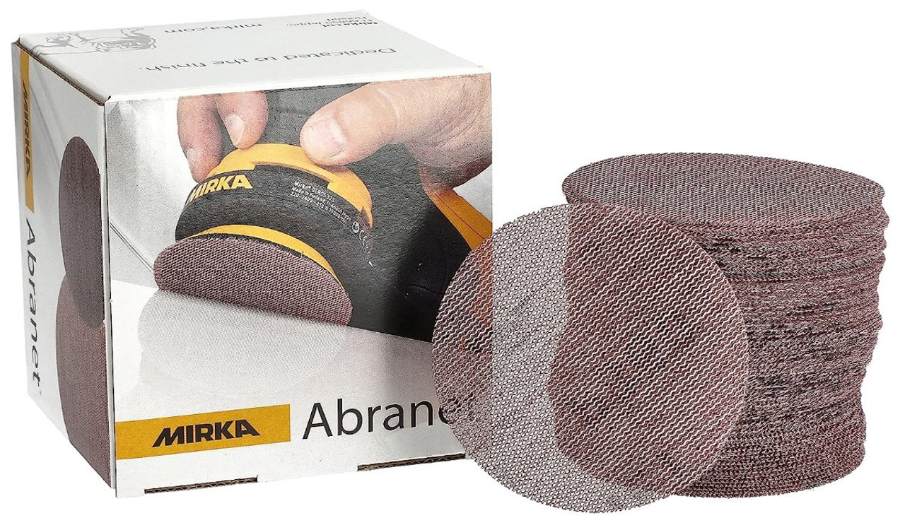 Mirka Abranet autonet 150mm Sanding Discs P240 Grit Pack of 10