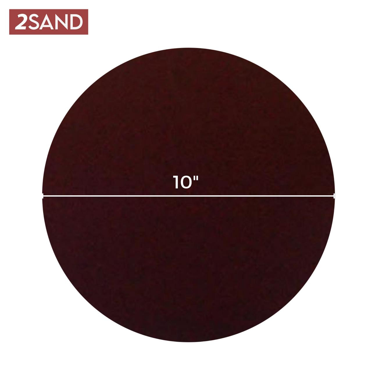 PSA 10 Inch Aluminum Oxide Sanding Discs 10-Pack | 2SAND