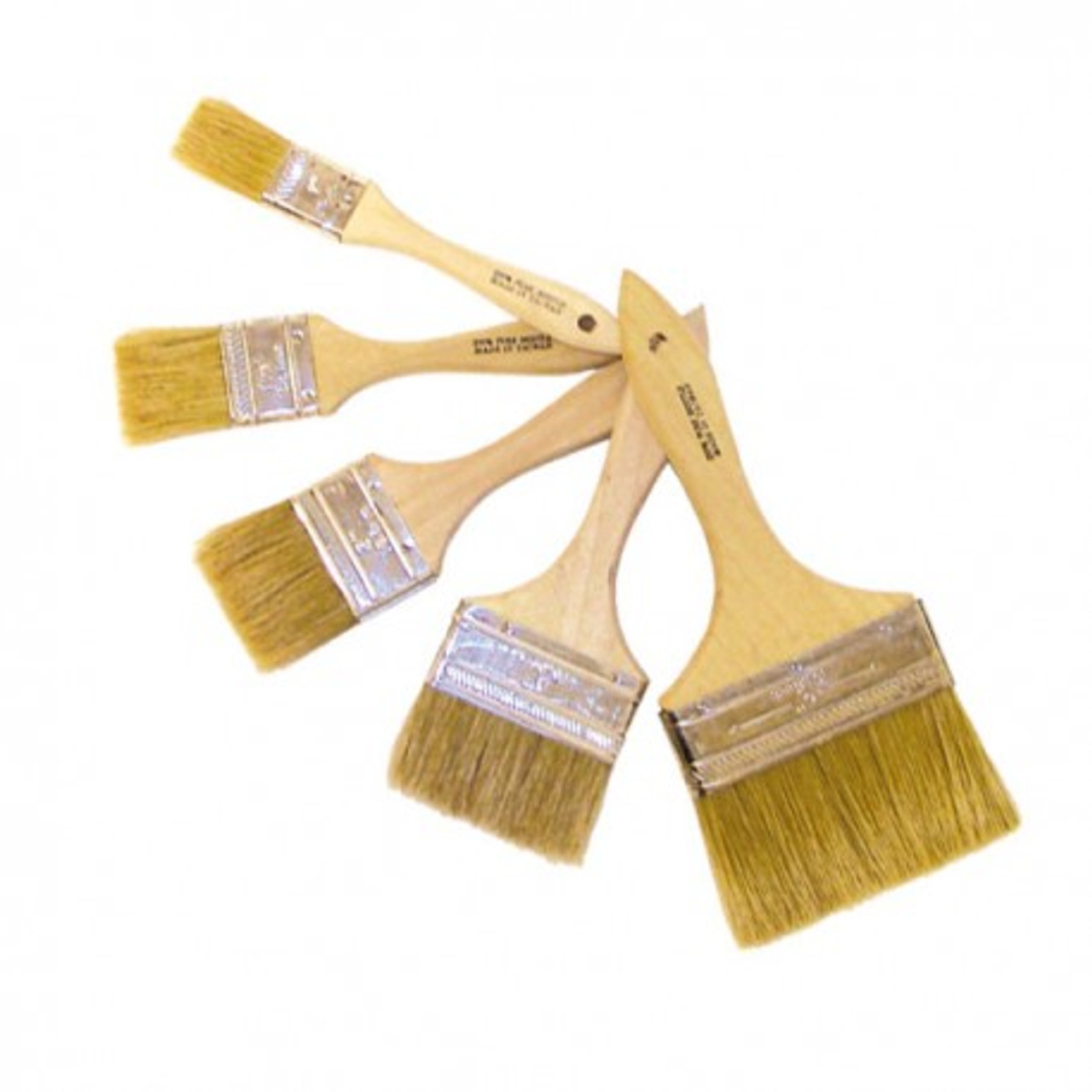 Eagle White Natural Bristle Brushes