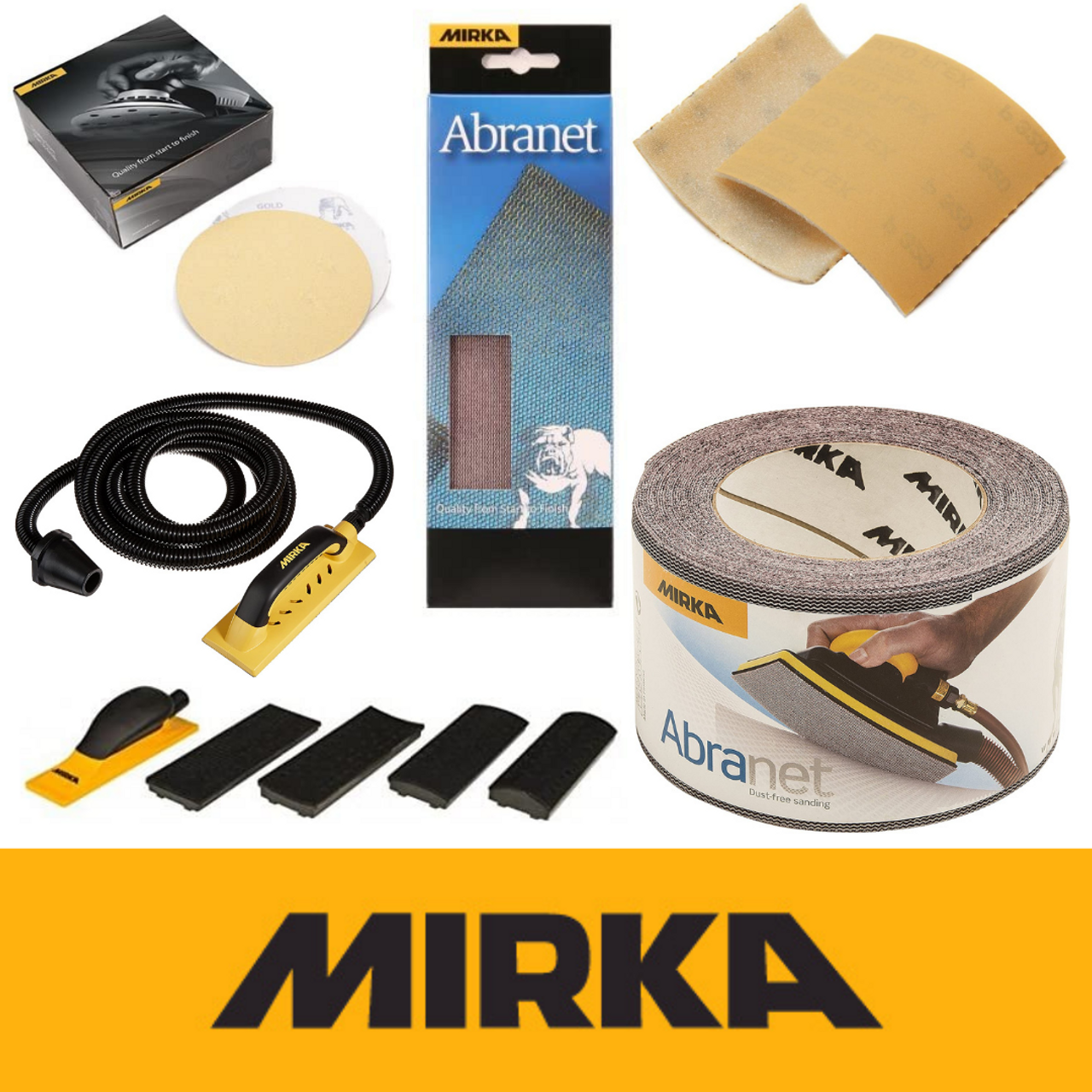 Mirka 9A-570-320 Abranet 2-3/4-Inch X 10yd Mesh Grip Roll 