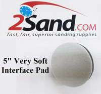2SAND 5 inch Very Soft Grey Interface Pad 3/4" thick