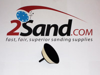 2SAND 3 inch Sanding Disc Holder - Hook & Loop