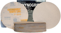 INDASA Indasa Rhynogrip 6 inch Solid White Hook & Loop Sanding Discs 50/box 
