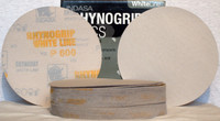 Indasa Rhynogrip 6 inch Solid White Hook & Loop Sanding Discs 50/box Indasa Rhynogrip 6 inch Solid White Hook & Loop Sanding Discs 50/box