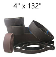 2SAND 4" x 132" J weight Metal Polishing Belts - 6/Pack