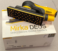 Mirka DEOS 2.75" X 8" (70x198mm) Electric Sander 383CV 3.0MM Orbit MID3830201US