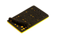 Mirka 3" x 5" Grip Faced Multi-Hole Vacuum Backing Pad, 46H (for DEOS 353)