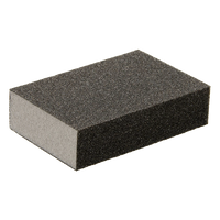 2SAND Sanding Sponge 4-Sided 4" x 3" x 1" Blocks - Case of 250