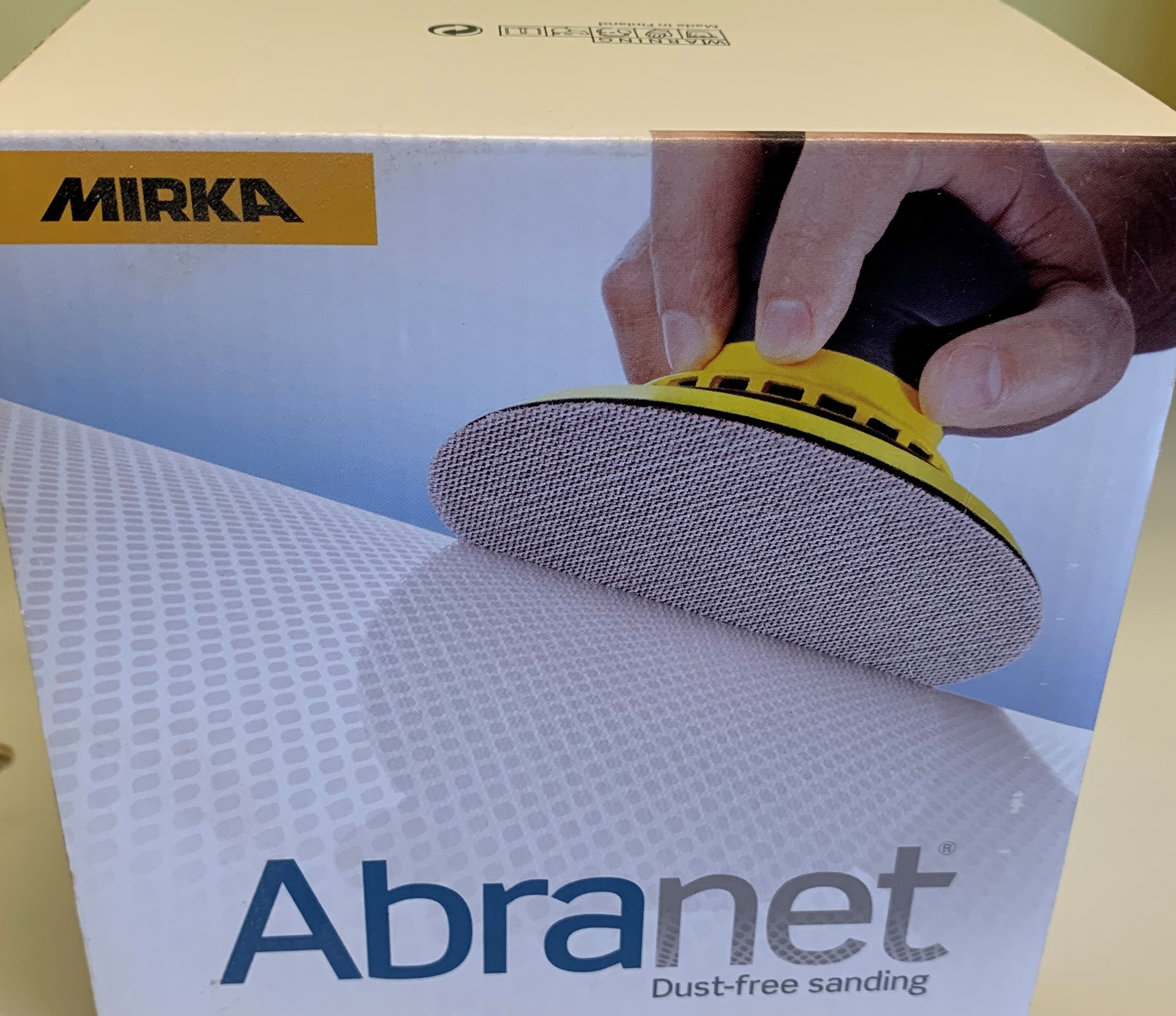 Mirka 3 Inch DustFree Sanding Discs 80600 Grits 2SAND
