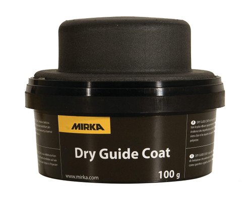 Mirka Abrasives and Tools Mirka Dry Guide Coat Black with Applicator 100g to Use for light Colour Surfaces 