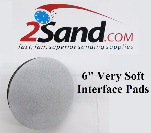2SAND 6 inch Very Soft Grey Interface Pad 3/4" thick