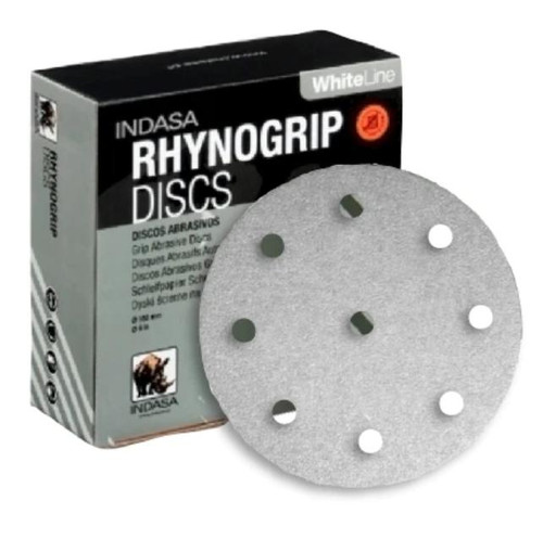 INDASA Indasa Rhynogrip 6 inch Festool 9 Hole Hook & Loop Sanding Discs 50/box 