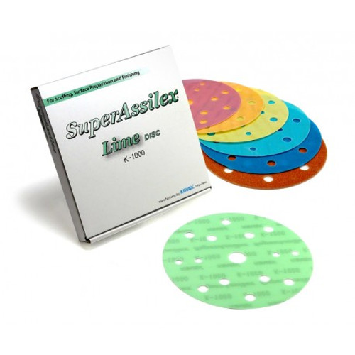 Eagle Super Assilex 6 inch Super-Tack Discs (15 holes)