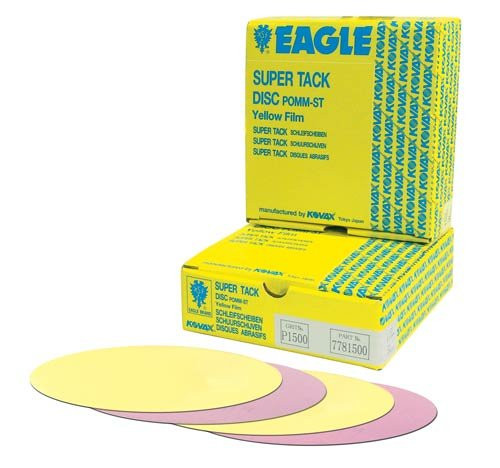 Eagle Yellow-Film 6 inch Super-Tack Discs