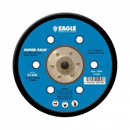  Eagle 6 inch TAPERED Super-Tack Disc Pad (7 holes) 