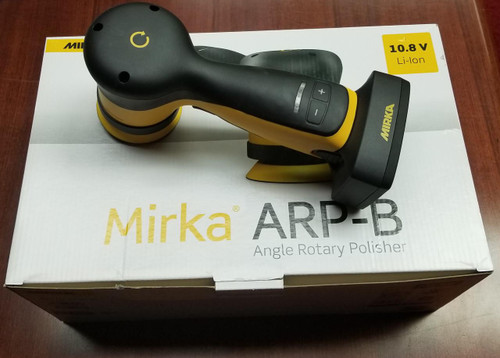 Mirka Abrasives and Tools Mirka 3 inch Angled Rotary Battery Polisher, 10.8V 5.0Ah ARP300-B 