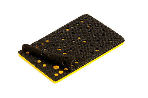 Mirka Abrasives and Tools Mirka 3" x 5" Grip Faced Multi-Hole Vacuum Backing Pad, 46H (for DEOS 353) 