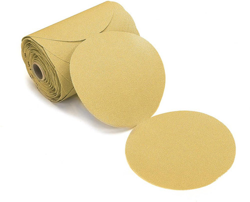 Mirka Abrasives and Tools Mirka Bulldog Gold 6 inch  PSA Linkrol Sanding Discs 