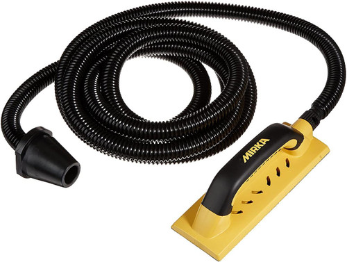 Mirka Abrasives and Tools Mirka Handy Block Kit 3" x 9" Grip 55 Hole with Sheets and Hose HB-39KIT 
