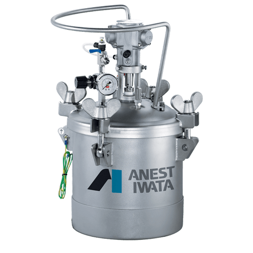 ANEST IWATA PT10DM - PRESSURE POT W/ AIR OPERATED AGITATOR