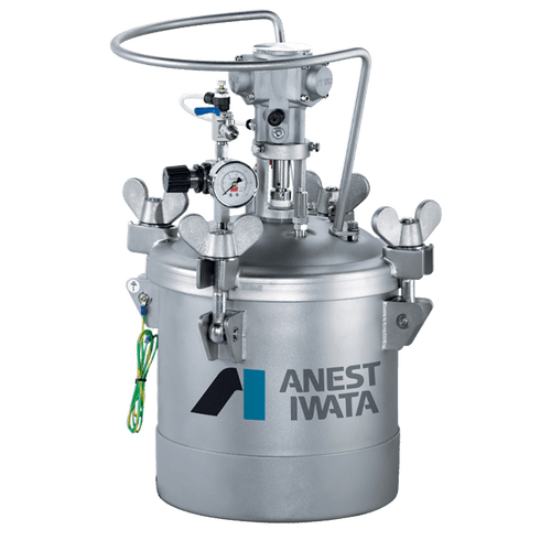 ANEST IWATA PT10DMW - PRESSURE POT W/ AIR OPERATED AGITATOR