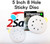 INDASA NOT*VELCRO Indasa RhynoStick 5 inch 8-Hole White Line PSA Self-Adhesive Sanding Discs NOT*Hook & Loop 