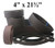  2SAND 4x21-3/4 Aluminum Oxide Sanding Belts 