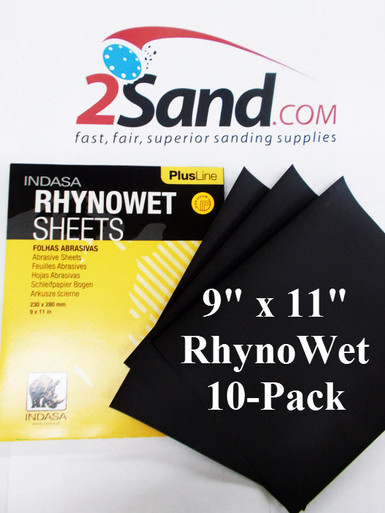 50 Sheets 9 X 11 Indasa Dry Sandpaper 80 Grit