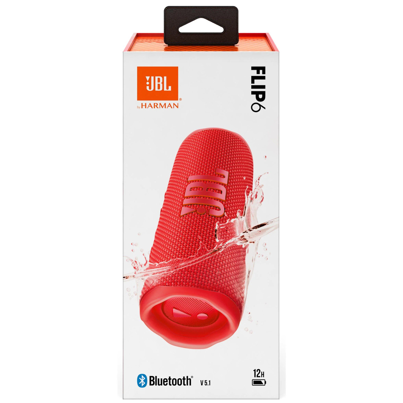 JBL Flip 6 Portable Bluetooth Speaker (Black)