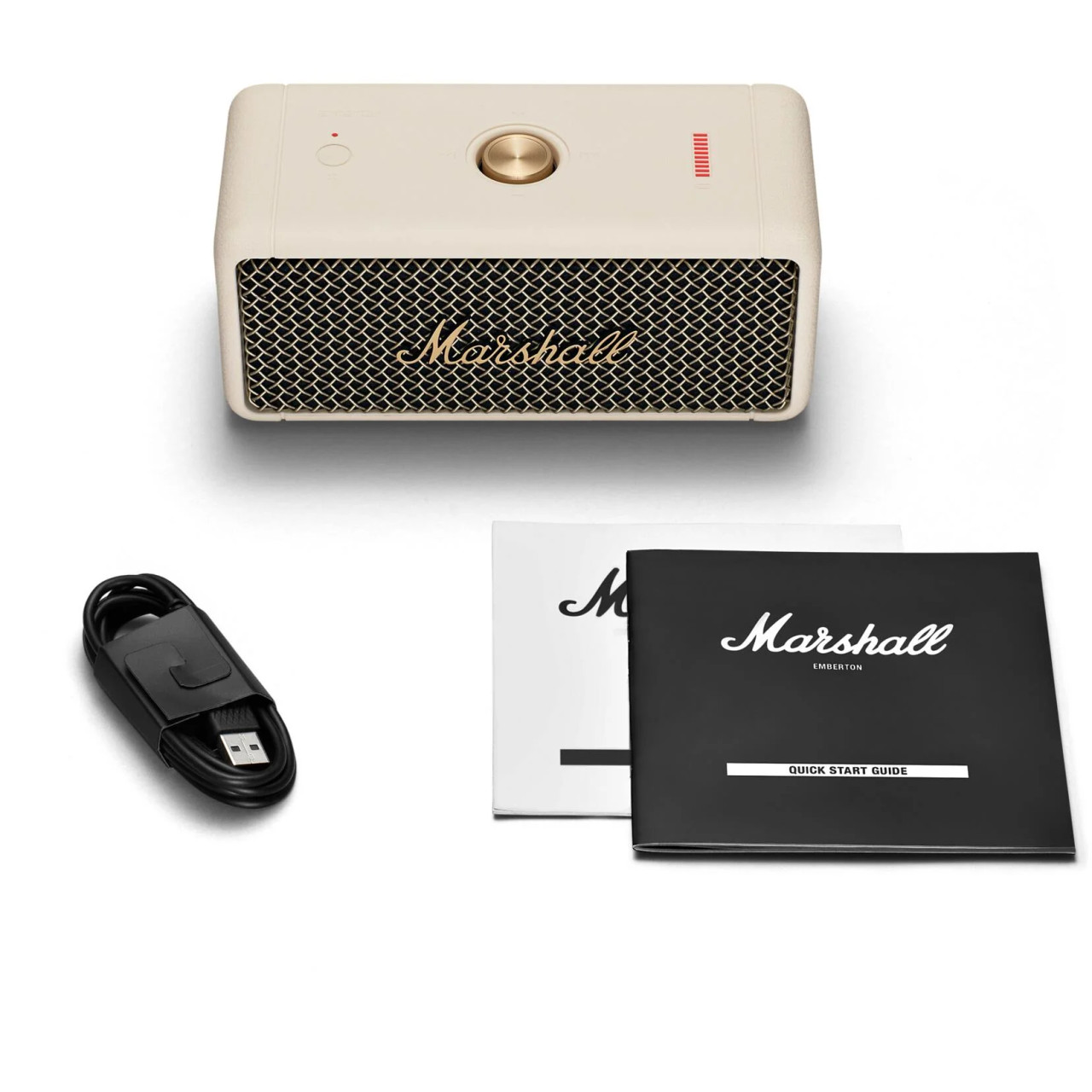 Marshall Emberton II Portable Bluetooth Speaker (Cream)