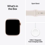 Apple Watch Series 11 42mm Rose Gold Aluminium Case GPS Sport Band (S/M) [Light Blush]