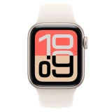 Apple Watch SE 3 40mm Starlight Aluminium Case GPS Sport Band (S/M)