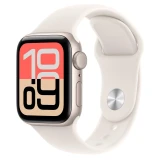 Apple Watch SE 3 40mm Starlight Aluminium Case GPS Sport Band (S/M)