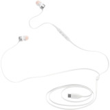 JBL Tune 310C USB-C Wired In-ear Headphones (White)