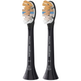 Philips Sonicare A3 Premium All-in-one Brush Head 2 Pack (Black)