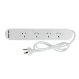 Pudney 4-Way Surge Protection with 2 USB (1m)